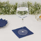 50 Pack Navy Blue Soft 2-Ply Disposable Cocktail Napkins, Paper Beverage Napkins 18 GSM - 5"x5"