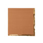 50 Pack Terracotta (Rust) Disposable Cocktail Napkins with Gold Foil Edge, Soft 2 Ply Paper Beverage Napkins - 5"x5"