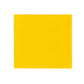 50 Pack 5"x5" Yellow Soft 2-Ply Disposable Cocktail Napkins, Paper Beverage Napkins - 18 GSM