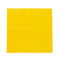 50 Pack 5"x5" Yellow Soft 2-Ply Disposable Cocktail Napkins, Paper Beverage Napkins - 18 GSM