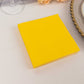 50 Pack 5"x5" Yellow Soft 2-Ply Disposable Cocktail Napkins, Paper Beverage Napkins - 18 GSM