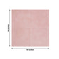 20 Pack Dusty Rose Linen-Feel Cocktail Napkins, Premium Cloth-Like Airlaid Paper Beverage Napkins, Disposable Soft and Absorbent Hand Towels