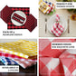 5 Pack | Yellow/White Buffalo Plaid Cloth Dinner Napkins, Gingham Style | 15"x15"