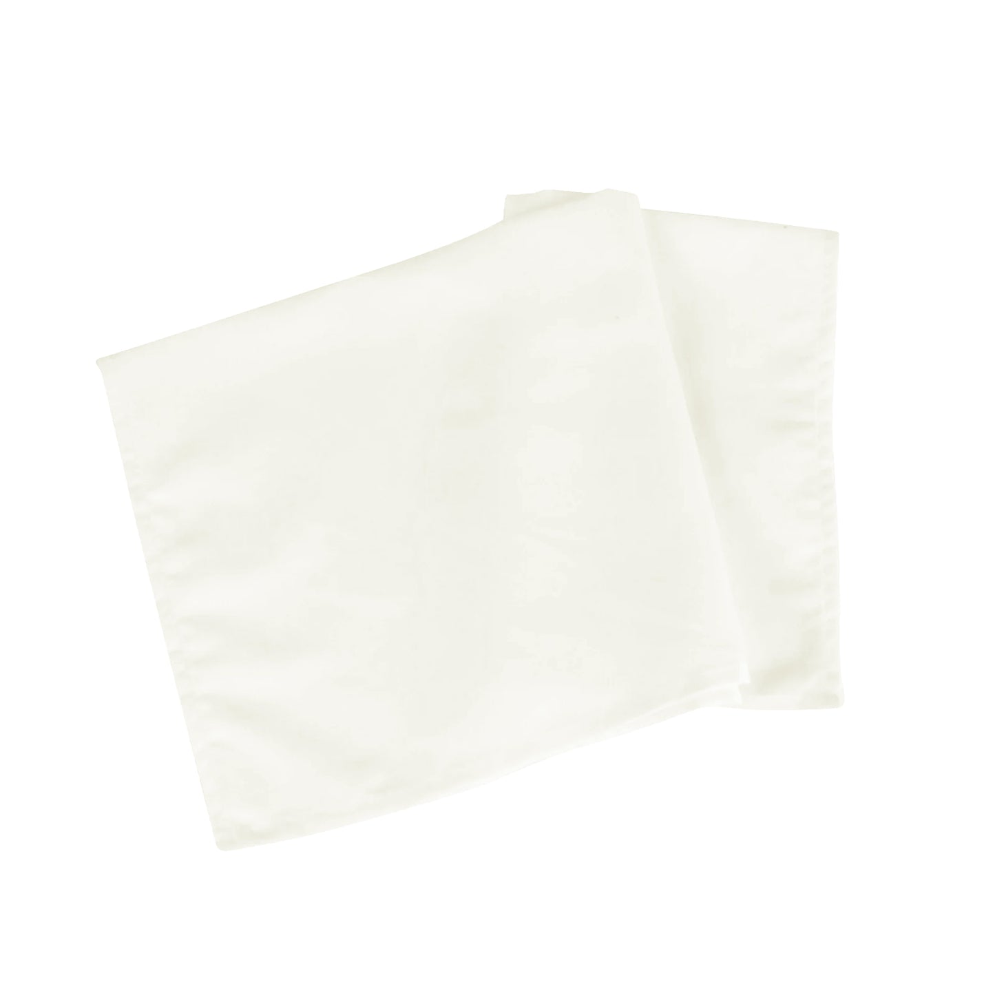 5 Pack Ivory Cotton Blend Cloth Napkins, Washable Reusable Table Dinner Napkins - 20"x20"