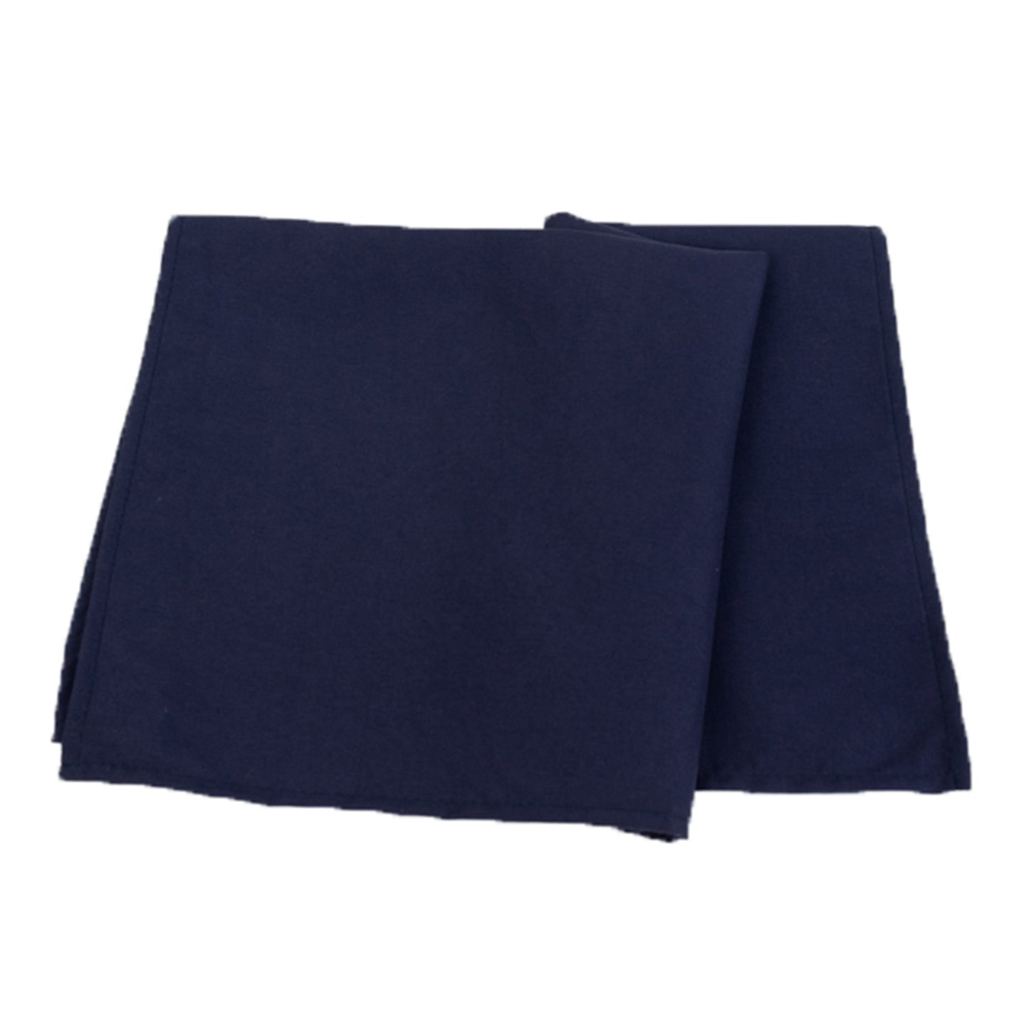 5 Pack Navy Blue Cotton Blend Cloth Napkins, Washable Reusable Table Dinner Napkins - 20"x20"