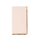50 Pack Blush Soft 2 Ply Disposable Party Napkins with Gold Foil Edge, Dinner Paper Napkins