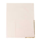 50 Pack Blush Soft 2 Ply Disposable Party Napkins with Gold Foil Edge, Dinner Paper Napkins