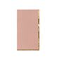 50 Pack Dusty Rose Soft 2 Ply Disposable Party Napkins with Gold Foil Edge, Dinner Paper Napkins