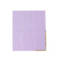 50 Pack Lavender Soft 2 Ply Disposable Party Napkins with Gold Foil Edge, Dinner Paper Napkins