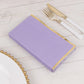50 Pack Lavender Soft 2 Ply Disposable Party Napkins with Gold Foil Edge, Dinner Paper Napkins
