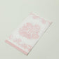 50 Pack White Pink 2-Ply Paper Party Napkins in Damask Floral Pattern, Highly Absorbent Soft Disposable Dinner Napkins
