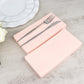 20 Pack Blush Linen-Feel Paper Napkins, Premium Cloth-Like Airlaid Dinner Napkins, Disposable Soft and Absorbent Guest Towels