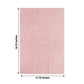 20 Pack Dusty Rose Linen-Feel Paper Napkins, Premium Cloth-Like Airlaid Dinner Napkins, Disposable Soft and Absorbent Guest Towels