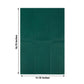 20 Pack Hunter Emerald Green Soft Linen-Feel Airlaid Paper Dinner Napkins, Highly Absorbent Disposable Party Napkins