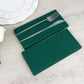 20 Pack Hunter Emerald Green Linen-Feel Paper Napkins, Premium Cloth-Like Airlaid Dinner Napkins, Disposable Soft and Absorbent Guest Towels