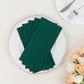 20 Pack Hunter Emerald Green Linen-Feel Paper Napkins, Premium Cloth-Like Airlaid Dinner Napkins, Disposable Soft and Absorbent Guest Towels