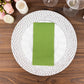 20 Pack Olive Green Linen-Feel Paper Napkins, Premium Cloth-Like Airlaid Dinner Napkins, Disposable Soft and Absorbent Guest Towels