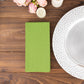 20 Pack Olive Green Linen-Feel Paper Napkins, Premium Cloth-Like Airlaid Dinner Napkins, Disposable Soft and Absorbent Guest Towels
