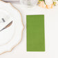20 Pack Olive Green Linen-Feel Paper Napkins, Premium Cloth-Like Airlaid Dinner Napkins, Disposable Soft and Absorbent Guest Towels