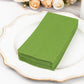20 Pack Olive Green Linen-Feel Paper Napkins, Premium Cloth-Like Airlaid Dinner Napkins, Disposable Soft and Absorbent Guest Towels