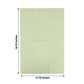 20 Pack Sage Green Soft Linen-Feel Airlaid Paper Dinner Napkins, Highly Absorbent Disposable Party Napkins