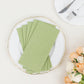20 Pack Sage Green Linen-Feel Paper Napkins, Premium Cloth-Like Airlaid Dinner Napkins, Disposable Soft and Absorbent Guest Towels