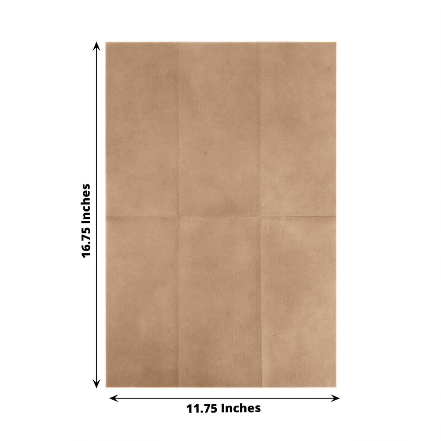 20 Pack Taupe Linen-Feel Paper Napkins, Premium Cloth-Like Airlaid Dinner Napkins, Disposable Soft a