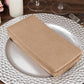 20 Pack Taupe Linen-Feel Paper Napkins, Premium Cloth-Like Airlaid Dinner Napkins, Disposable Soft a