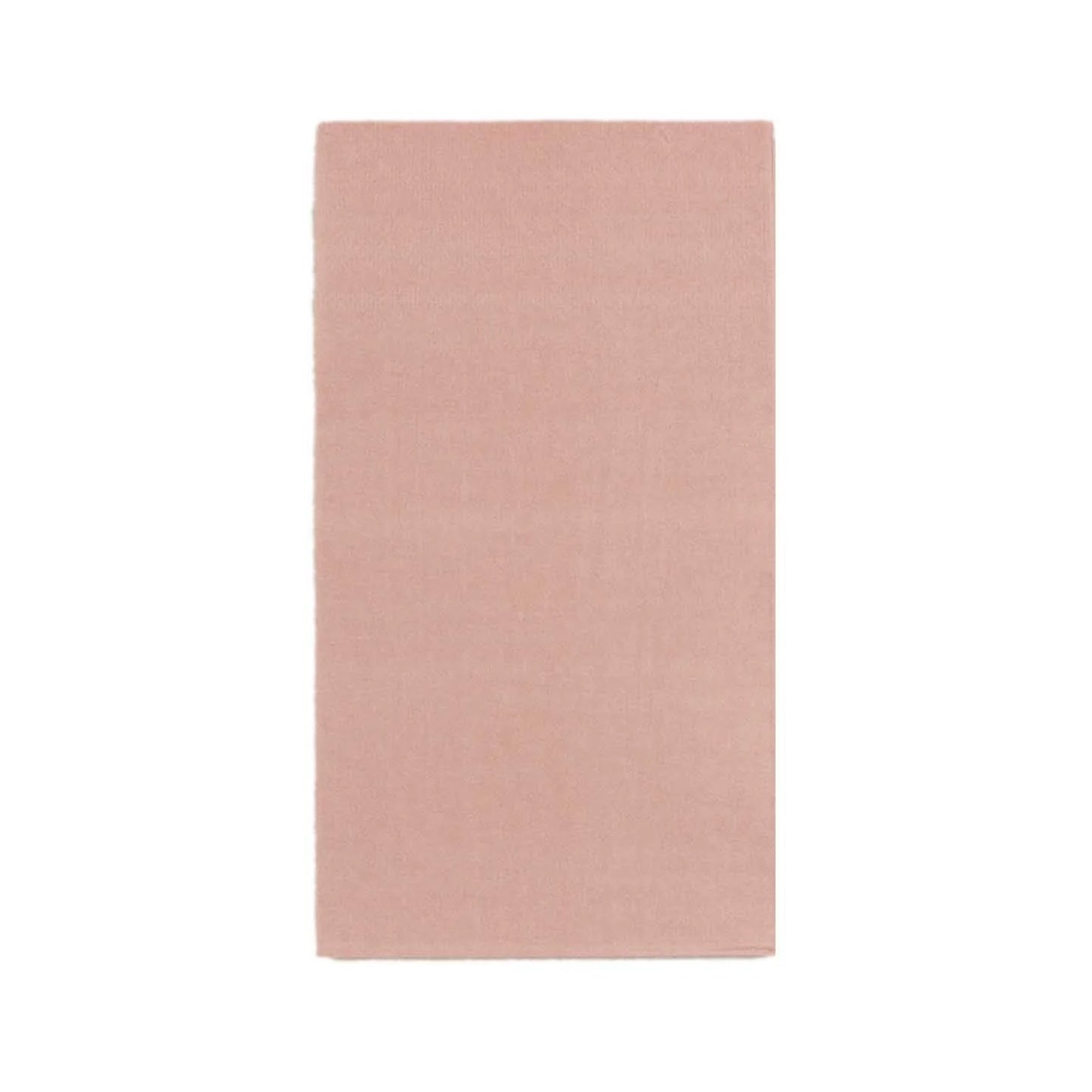 50 Pack 2 Ply Soft Dusty Rose Disposable Party Napkins, Wedding Reception Dinner Paper Napkins