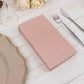 50 Pack 2 Ply Dusty Rose Soft Disposable Party Napkins, Wedding Reception Dinner Paper Napkins