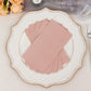 50 Pack 2 Ply Dusty Rose Soft Disposable Party Napkins, Wedding Reception Dinner Paper Napkins