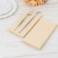 50 Pack 2 Ply Beige Soft Disposable Party Napkins, Wedding Reception Dinner Paper Napkins