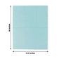 50 Pack 2 Ply Baby Blue Soft Disposable Party Napkins, Wedding Reception Dinner Paper Napkins