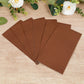 50-Pack Paper Napkins Cinnamon Brown - Soft Disposable 2-Ply Dinner Napkins for Weddings