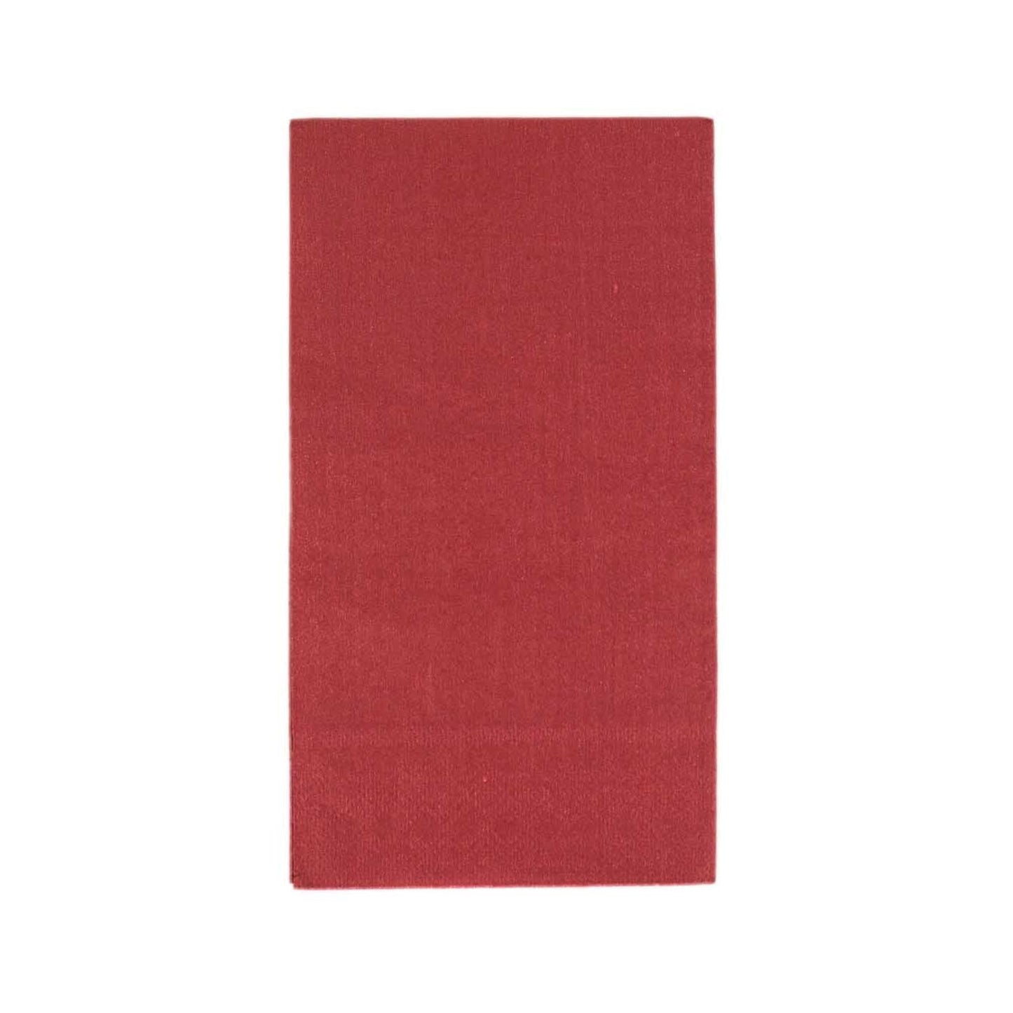 50 Pack 2 Ply Soft Burgundy Disposable Party Napkins, Wedding Reception Dinner Paper Napkins