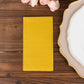 50 Pack 2 Ply Gold Soft Disposable Party Napkins, Wedding Reception Dinner Paper Napkins