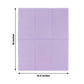 50 Pack 2 Ply Lavender Lilac Soft Disposable Party Napkins, Wedding Reception Dinner Paper Napkins