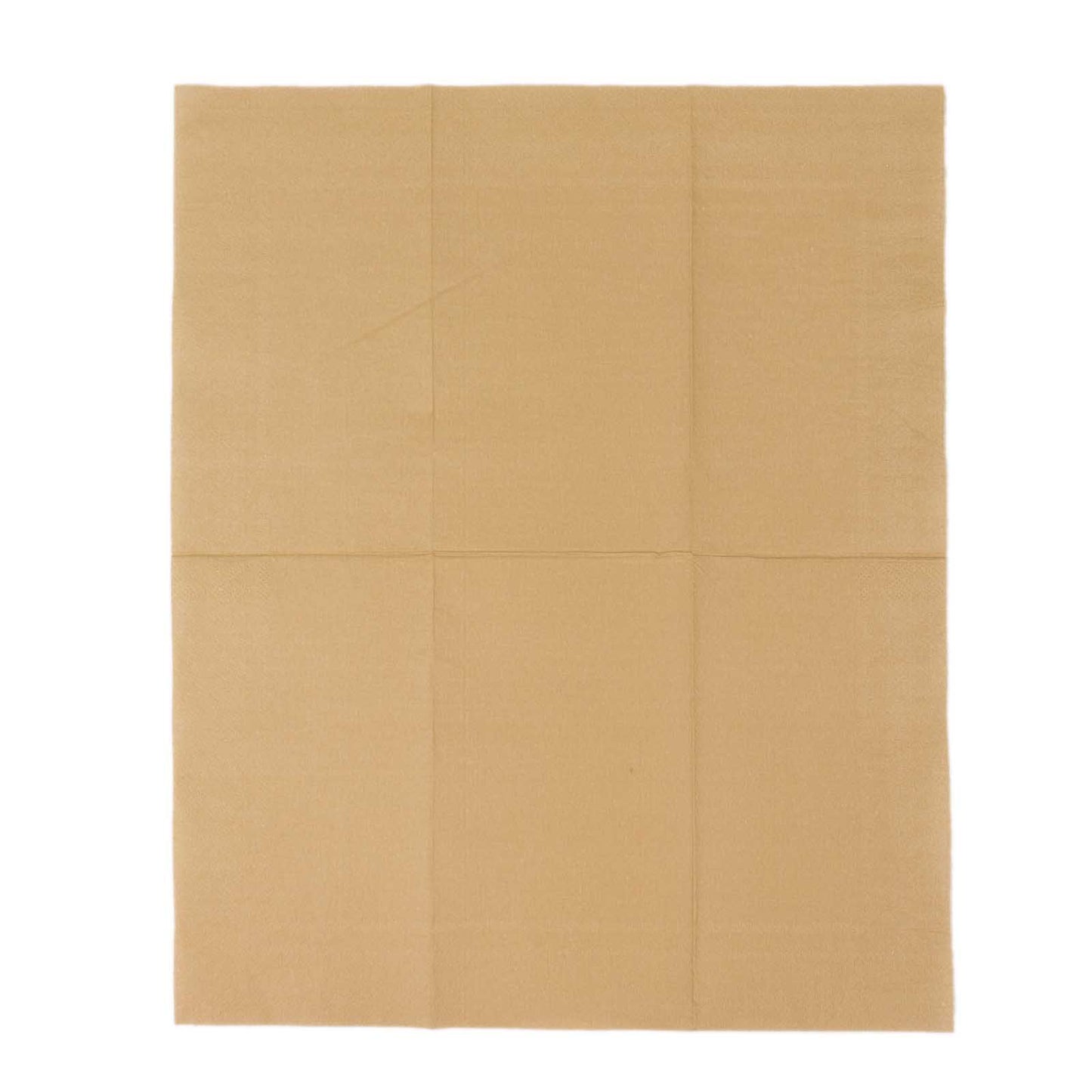 50 Pack 2 Ply Soft Natural Disposable Party Napkins, Wedding Reception Dinner Paper Napkins