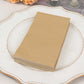50 Pack 2 Ply Natural Soft Disposable Party Napkins, Wedding Reception Dinner Paper Napkins
