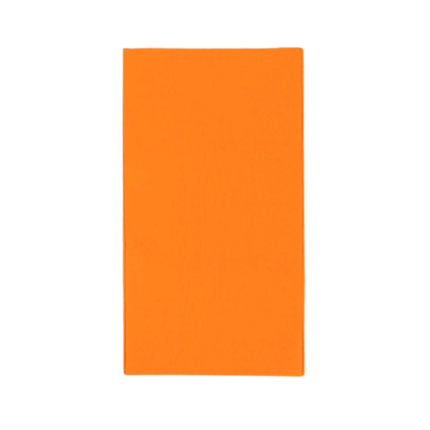 50 Pack 2 Ply Soft Orange Disposable Party Napkins, Wedding Reception Dinner Paper Napkins