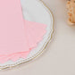 50 Pack 2 Ply Pink Soft Disposable Party Napkins, Wedding Reception Dinner Paper Napkins