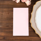 50 Pack 2 Ply Pink Soft Disposable Party Napkins, Wedding Reception Dinner Paper Napkins