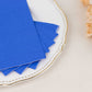 50 Pack 2 Ply Royal Blue Soft Disposable Party Napkins, Wedding Reception Dinner Paper Napkins