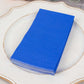 50 Pack 2 Ply Royal Blue Soft Disposable Party Napkins, Wedding Reception Dinner Paper Napkins