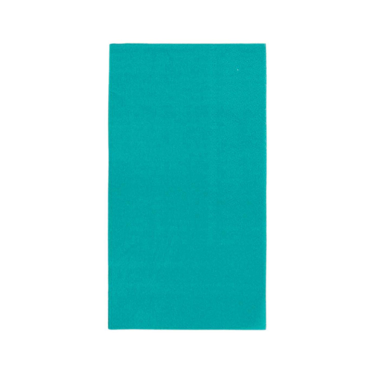 50 Pack 2 Ply Soft Turquoise Disposable Party Napkins, Wedding Reception Dinner Paper Napkins