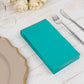 50 Pack 2 Ply Turquoise Soft Disposable Party Napkins, Wedding Reception Dinner Paper Napkins