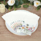 50 Pack Wildflower Butterfly Paper Party Napkins, Soft 2-Ply Highly Absorbent Disposable Dinner Napkins - 8"x4"