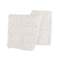 5 Pack Jacquard Cloth Napkins White, 17"x17" - Diamond Trellis with Gold Accent Dots