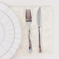 5 Pack Jacquard Cloth Napkins Off White, 17"x17" - Abstract Watercolor Pattern
