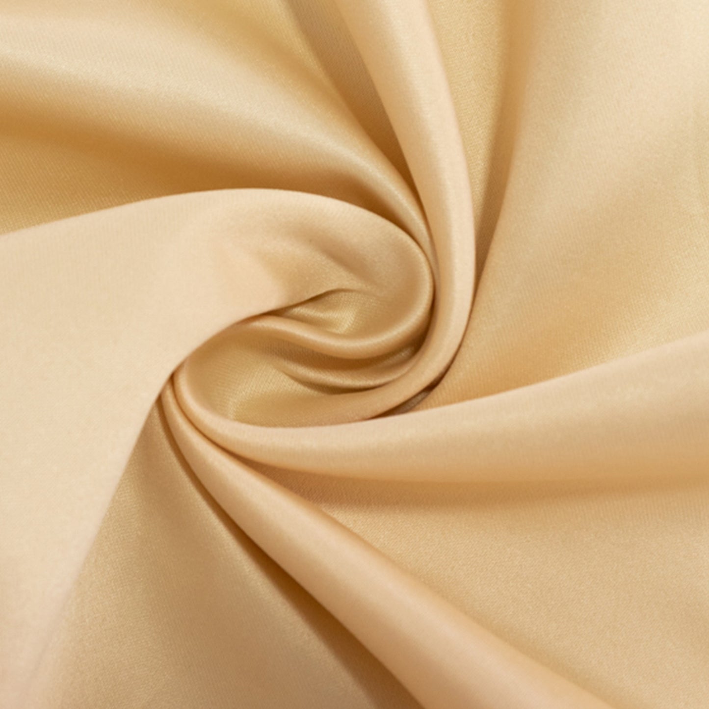Beige satin napkins, 20"x20", pack of 5.